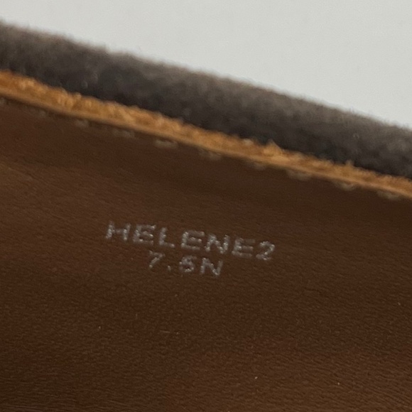 Donald J Pliner Helene 2 Brown Crocodile Embossed Loafer; Size 7.5N; EUC - Picture 9 of 10